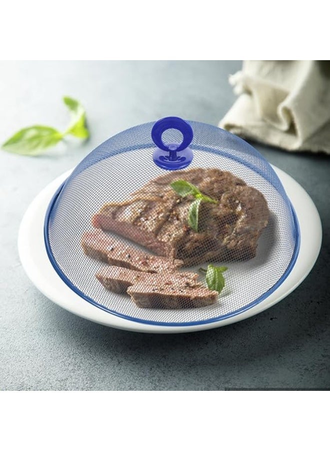 غطائين للطعام، غطاء قابل للطي للحماية من الحشرات، غطاء شبكي للمطبخ والحديقة، حماية الطعام لحفلات الشواء والبوفيهات - Image 4